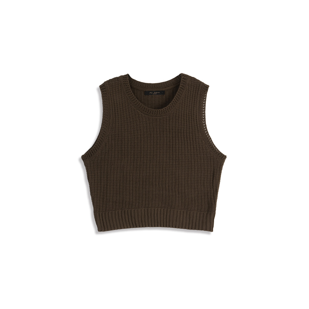 Fine Knitted Sleeveless Top
