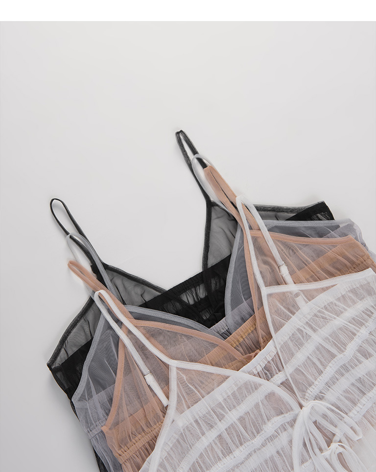 Zara STRAPPY MESH BRALETTE