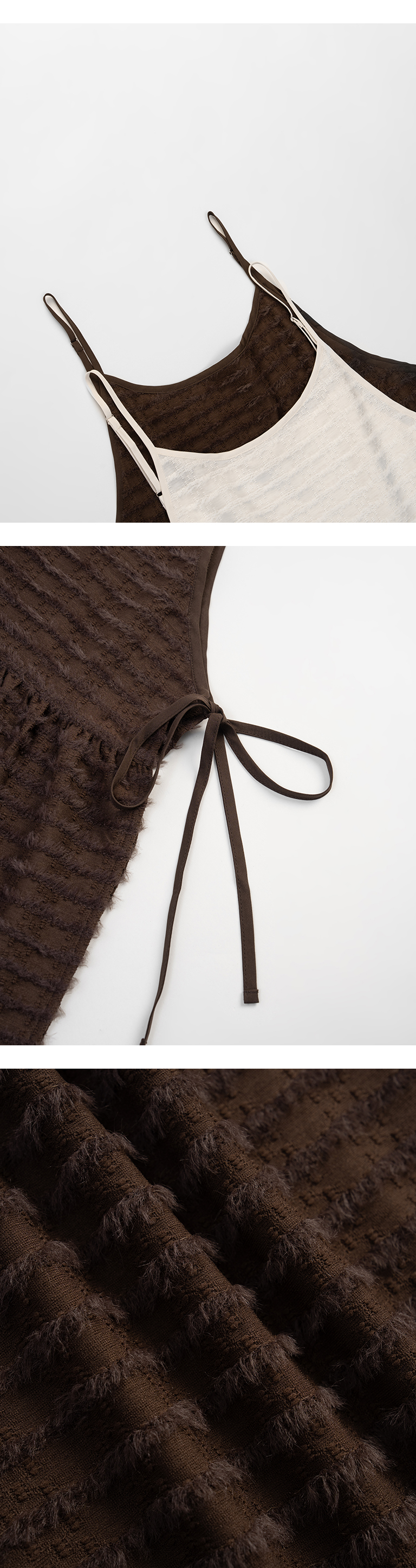 冬2尚未收到---マチェックリボンカーディガン 2色展開