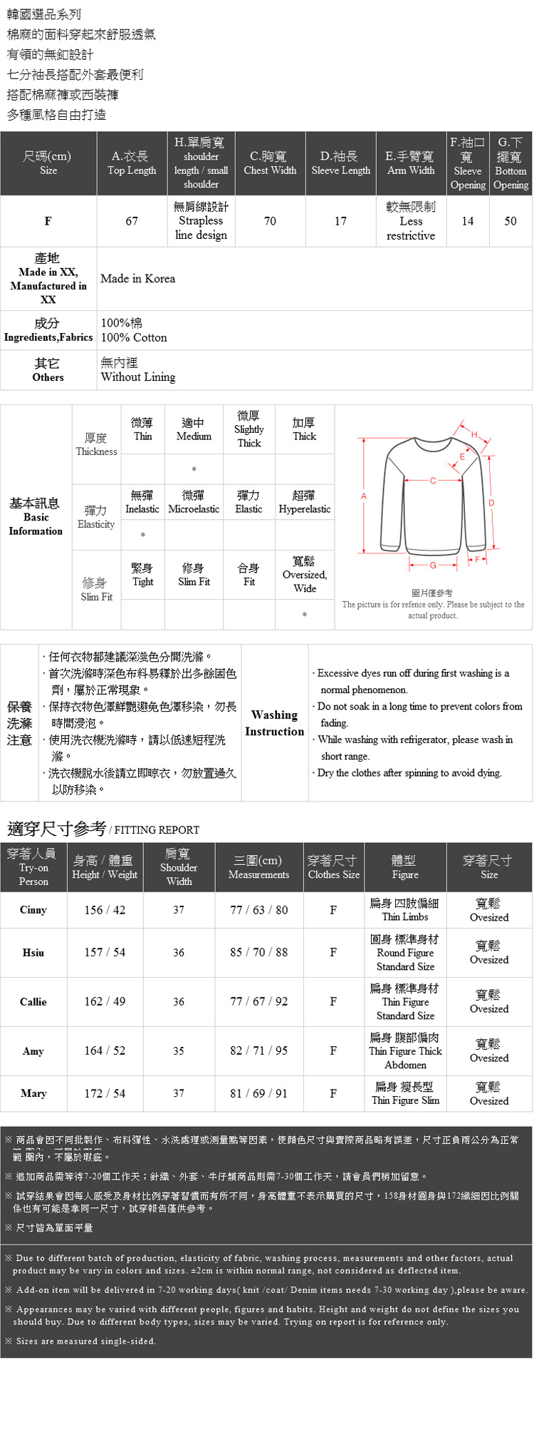 Ｑｕｅｅｎ Ｓｈｏｐ【01120214】V領造型七分袖棉麻上衣 四色售＊現+預＊