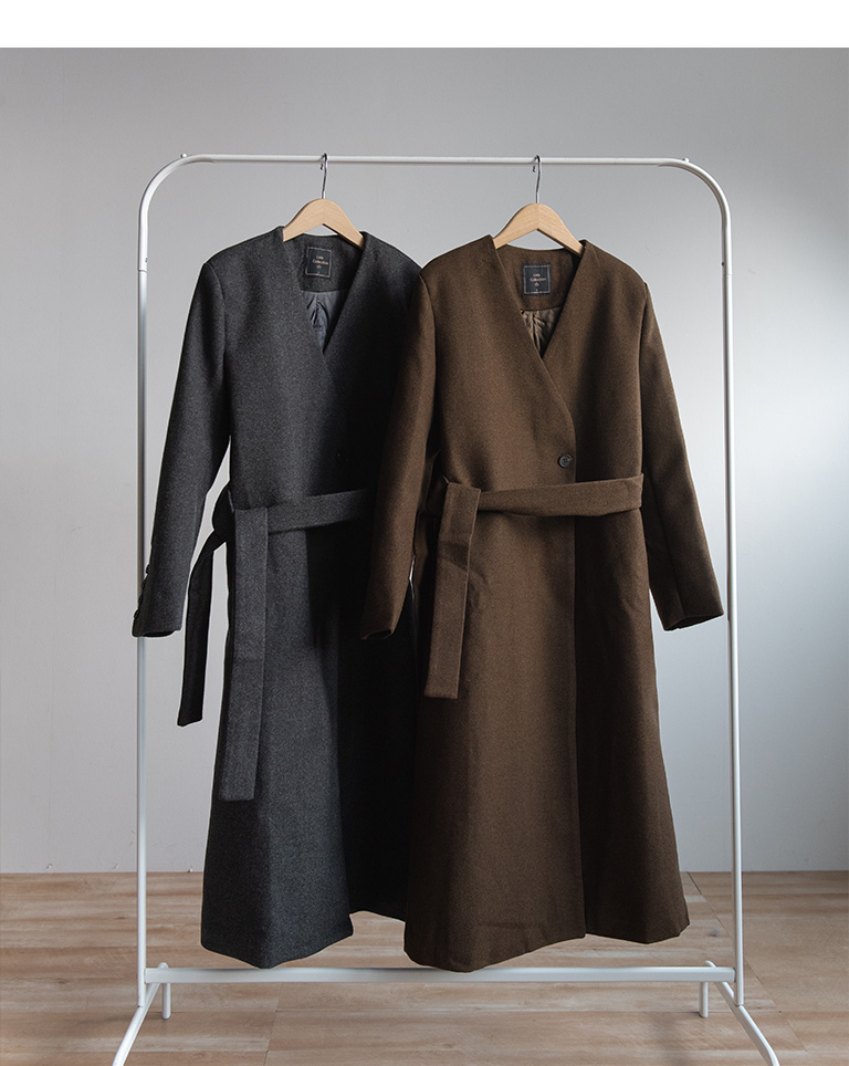 Wool hot sale long coat