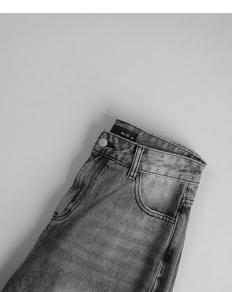 【oan】(Unisex) Deep Grayish Denim Pants oan】(Unisex) Deep Grayish Denim Pants (oan/デニム・ジーパン