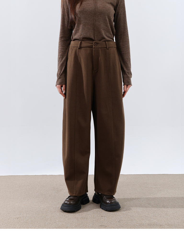 コクーンスラックスパンツ 2色展開