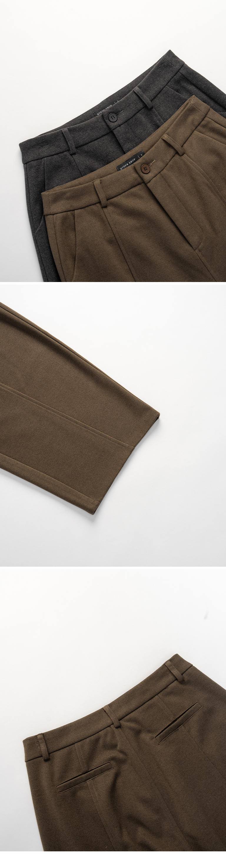 コクーンスラックスパンツ 2色展開