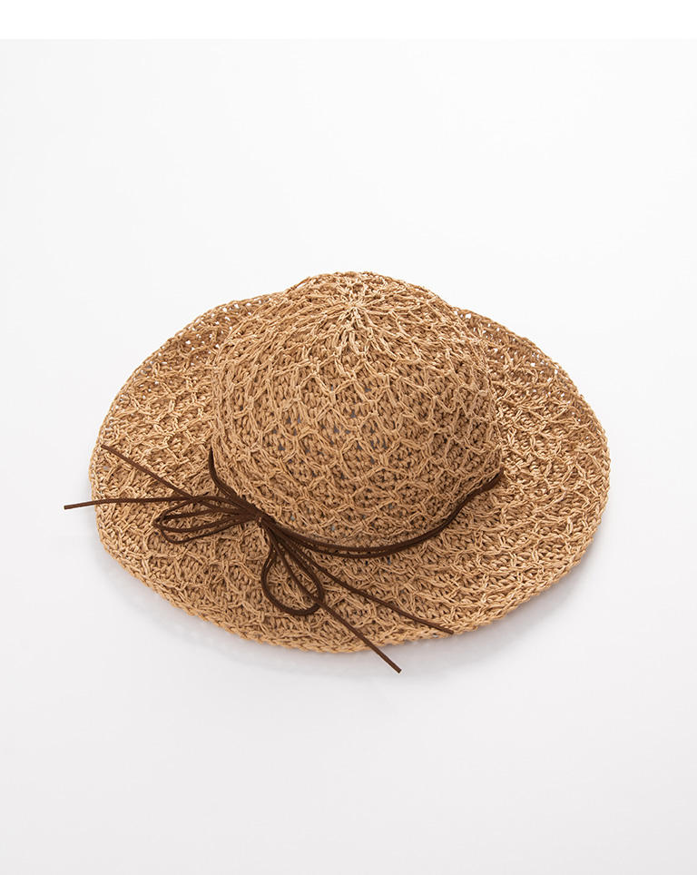 BUTTERFLY GOLD STRAW HAT